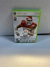 NCAA Football 2009 XBOX 360 completo perfettamente funzionante