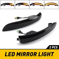 For Ford Kuga/Escape 2013-2018 all 2X LED Side Mirror Turn Signal Lights Smoked