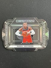 Russell Westbrook 2020-21 Panini Obsidian Eclipse Electric Etch /99 #28