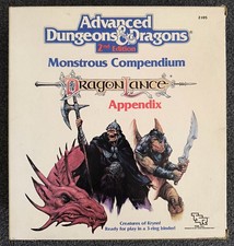Dungeons & Dragons AD&D Monstrous Compendium ...