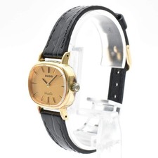 Reloj de cuerda manual para dama Rado Silhouette esfera dorada vintage Japón