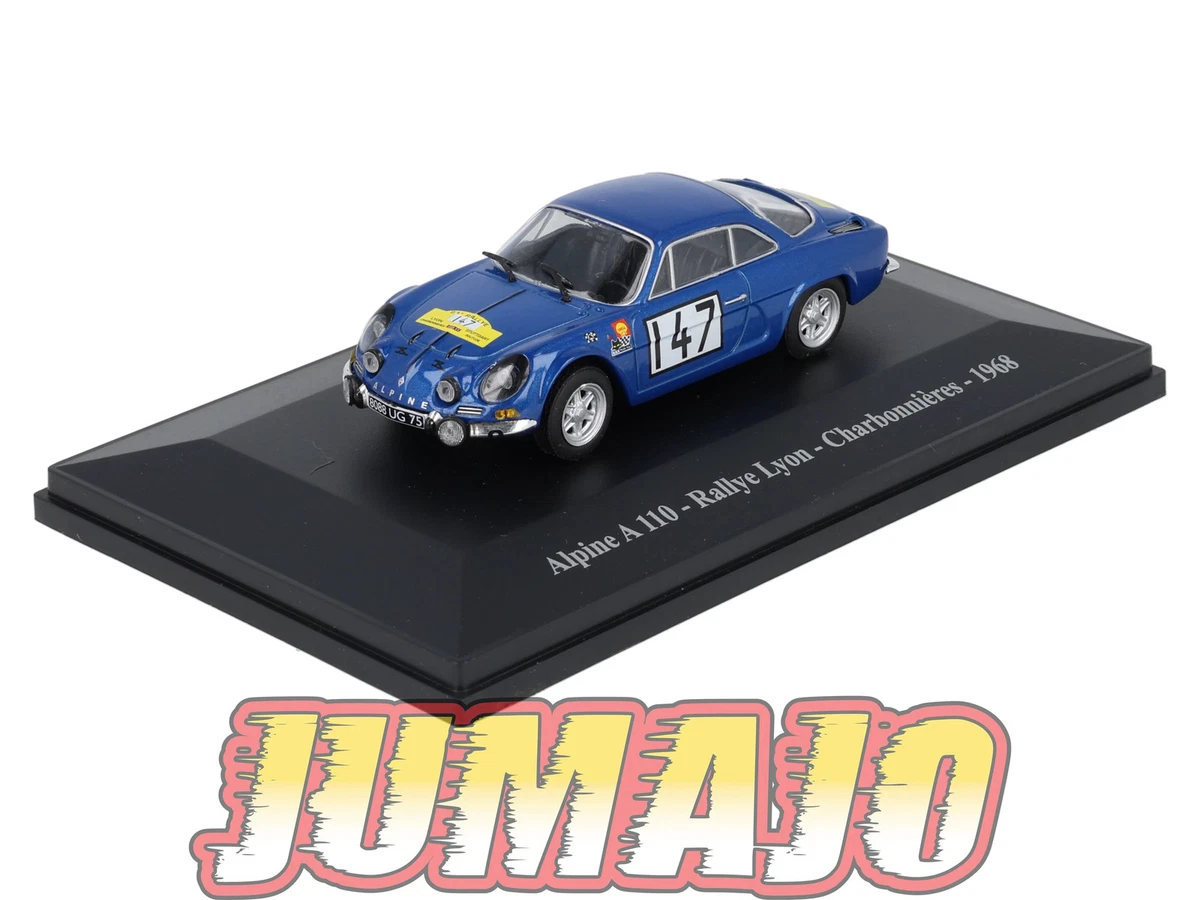 DIE CAST  ALPINE RENAULT A110 RALLYE NELGE ET GLACE - 1972  SCALA 1