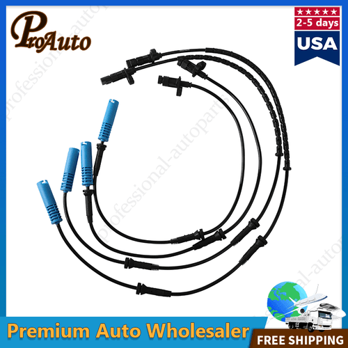 4X ABS Wheel Speed Sensor Front Rear Left&Right For BMW 525i 528i 530i 540i M5 - Picture 4 of 4