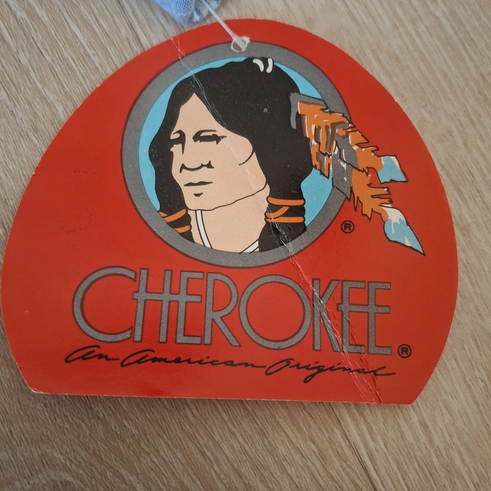 Vintage Kids Cherokee Shirt NWT Short Sleeve Size 7 Native American Made In USA - Image 3 of 4