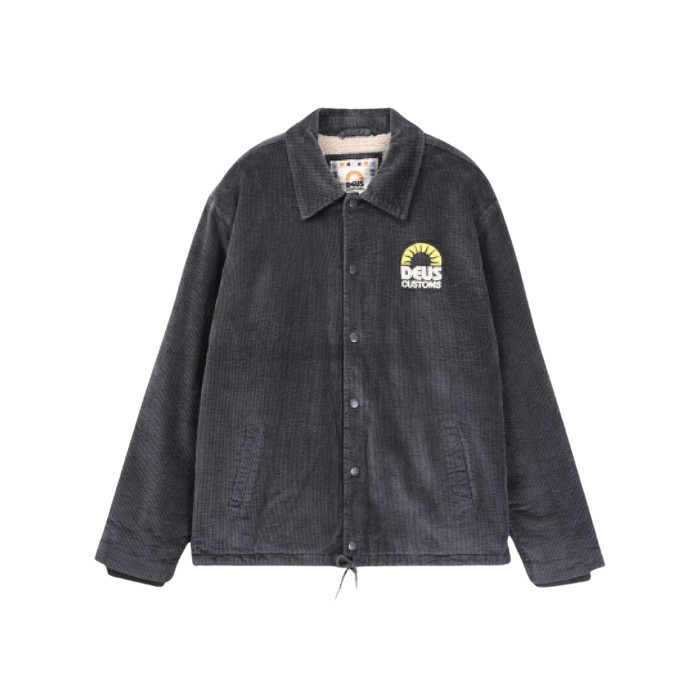 Deus Ex Machina Stokes Coach Jacket Anthracite