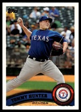 2011 Topps Texas Rangers #TEX10 Tommy Hunter