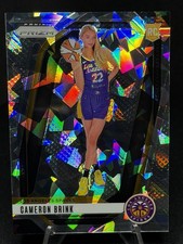 Panini 2024 Prizm WNBA Rookie #143 Cracked Ice Cameron Brink Los Angeles Sparks