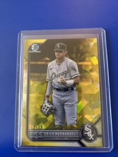 Erick Hernandez 2022 Bowman Draft Chrome Sapphire Rookie RC Yellow Refractor /99