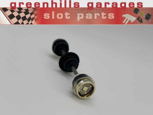 Greenhills Scalextric Datsun 4x4 Truck Gold Hinterachse & Räder - gebraucht - P2653