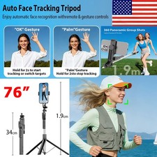 190cm Flexible Mobile Phone Tripod Holder Stand Selfie Stick Bluetooth Remote