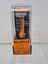 Cmt 811.595.11, Straight Bit, 1/2-inch Shank, 3/8-inch Diameter, Carbide-tipped