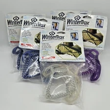 Lot of 5 Winter Trax by Yaktrax Snow Ice Traction for Shoes Boots One Size NEW