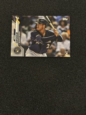 2020 Topps Series 1 - Trent Grisham - #9 Advanced Stats Variation #d /300 RC