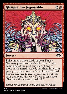 Glimpse the Impossible - Modern Horizons 3 #0124 MTG Magic The Gathering