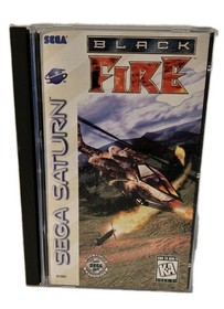 Black Fire Video Game 1996 Sega Saturn 
