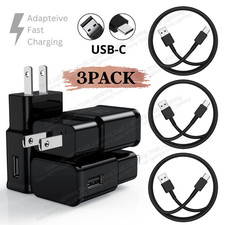 3X Fast Wall Charger Type C Charging Cable For Samsung Galaxy A12 A13 A15 A32 5G