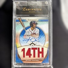 Matt Olson Auto Luminaries 14th 02/10 35342