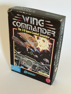 WING COMMANDER für MS-DOS IBM PC von Origin Creators of Ultima 3D