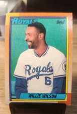 1990 Topps - Willie Wilson #323