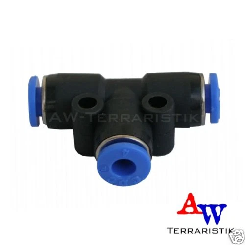 AW-TERRARISTIK T-Verbinder für Schlauch Ø 4mm - Beregnungsanlage