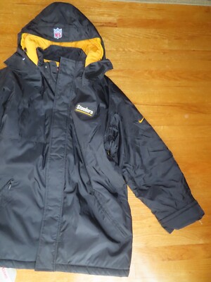 Nike Steelers NFL Pro Line ジャケット Vintage NIKE Pro-Line Label - PITTSBURGH STEELERS Zippered