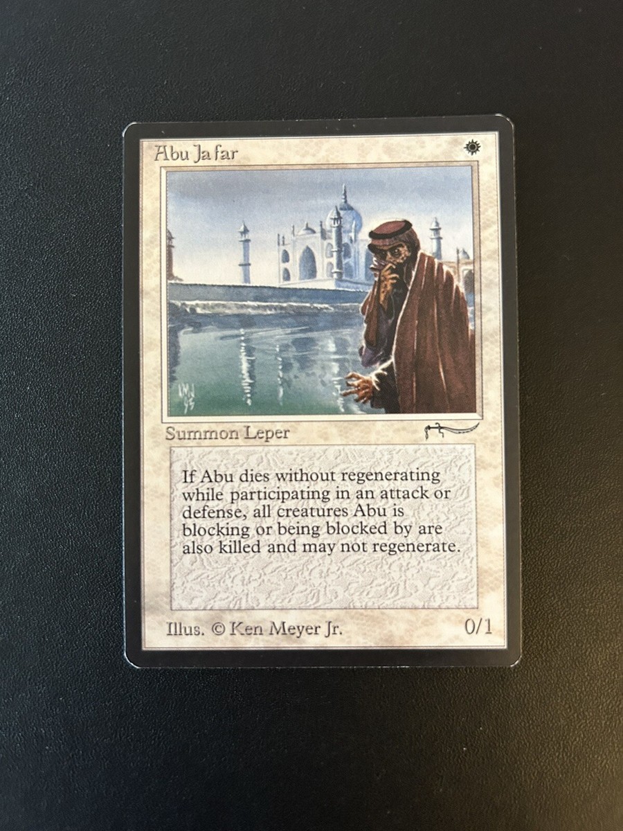 MTG  アブー・ジャーファル/Abu Ja'far MTG ABU JA'FAR Arabian Nights (OldManMTG 005-020) | eBay
