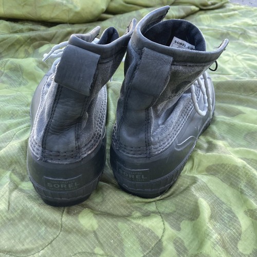 Sorel Black Snow Boots Men’s Size 11 - Picture 4 of 6