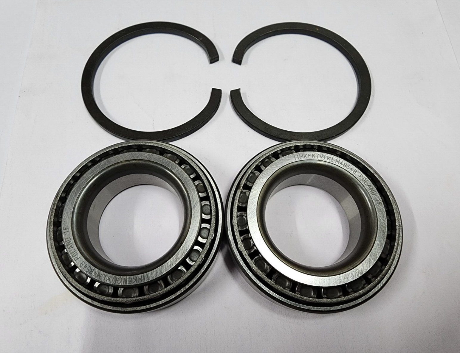 LM 48548 LM 48510 TAPERED ROLLER BEARING NEW CONE+CUP+RING 2PC TIMKEN LOT OF 2pc