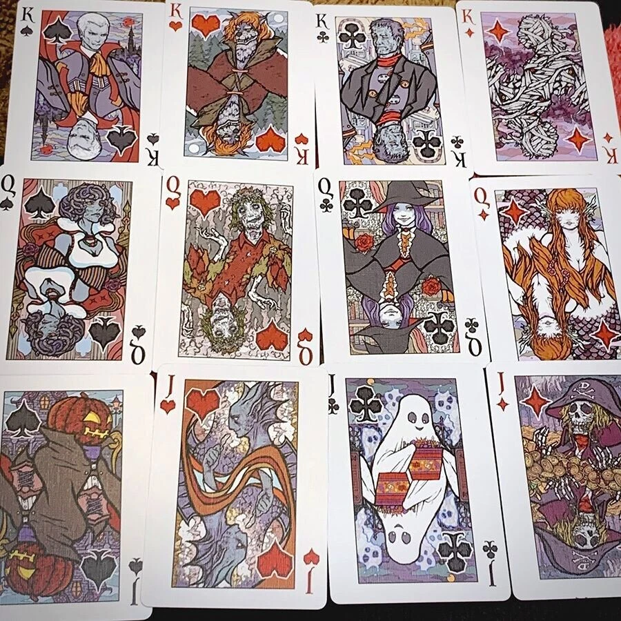 Bicycle Autumn Night Playing Cards by Yasuyuki Honne / Halloween - Image 4 of 4