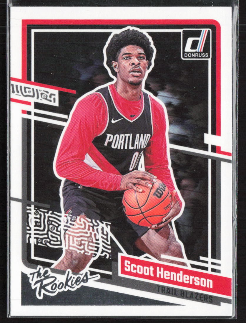 2023-24 Donruss Optic #2 Scoot Henderson The Rookies RC