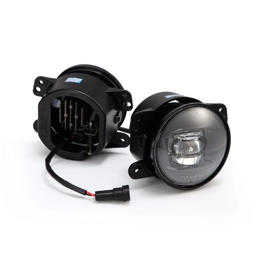 AlphaRex 210004 Dual Color LED Fog Lights For Chrysler Dodge Hummer Jeep - Picture 2 of 5