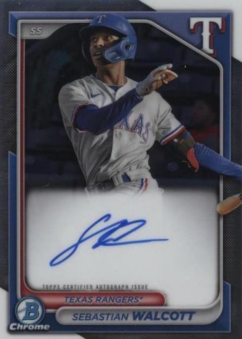 2024 Bowman - Sebastian Walcott #CPA-SW - 1 of 1