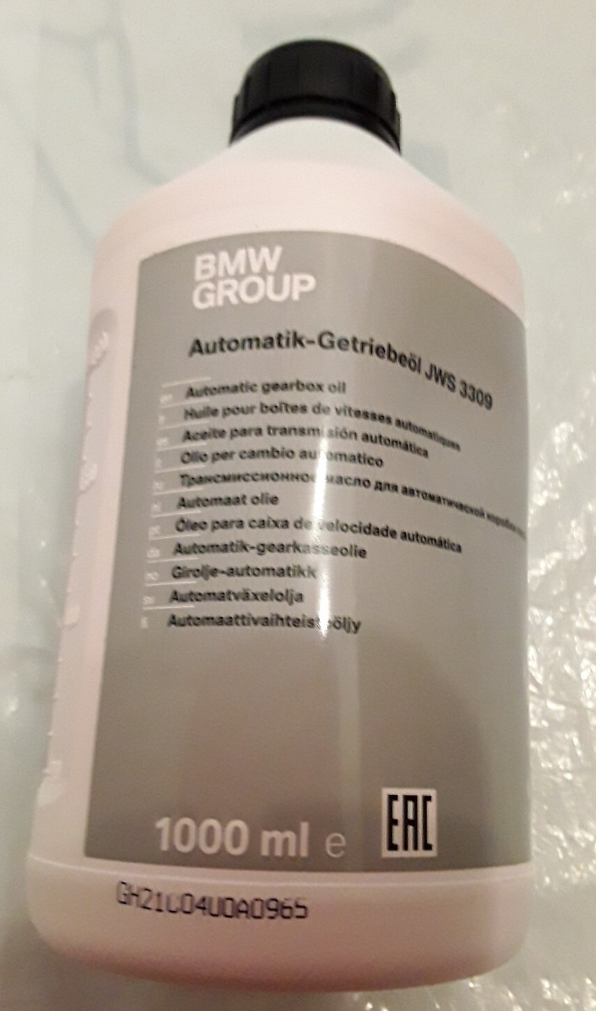 BMW Automatic Transmission Fluid JWS 3309 1000ml 83227542290 for sale online eBay
