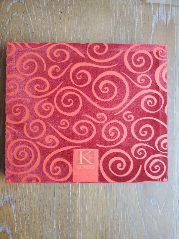 K & Company Scrapbook Album 6x6 Post Bound Christmas Snowman Archival Quality - Image 2 of 4