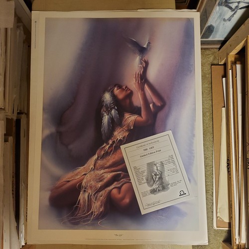 Lee Bogle " The Gift " 933/ 1975 in Edition W/CERT Imperfect - Picture 3 of 21
