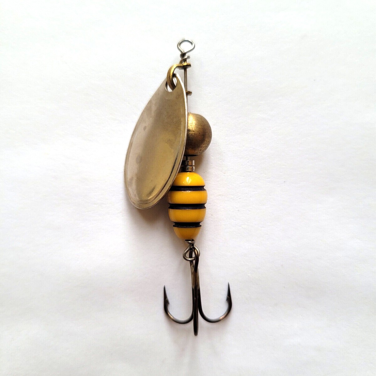 CUCCHIAINO PESCA ARGENTO 4 GR PER TROTA CAVEDANI BLACK BASS PERSICI ROTANTE