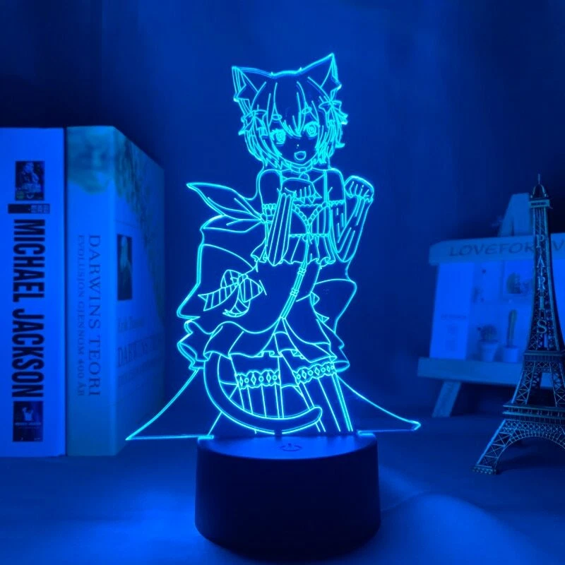 3d led cheap anime lamp