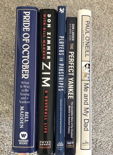 LOTE DE 5 LIBROS NY YANKEE, 4 tapa dura, 1 tapa blanda excelente estado - Imagen 2 de 4