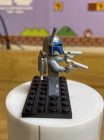 Lego JANGO FETT 75015 Smile Face Bounty Hunter Star Wars Minifigure