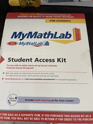 MyLab Math -- Standalone Access Card by Pearson Pearson Education