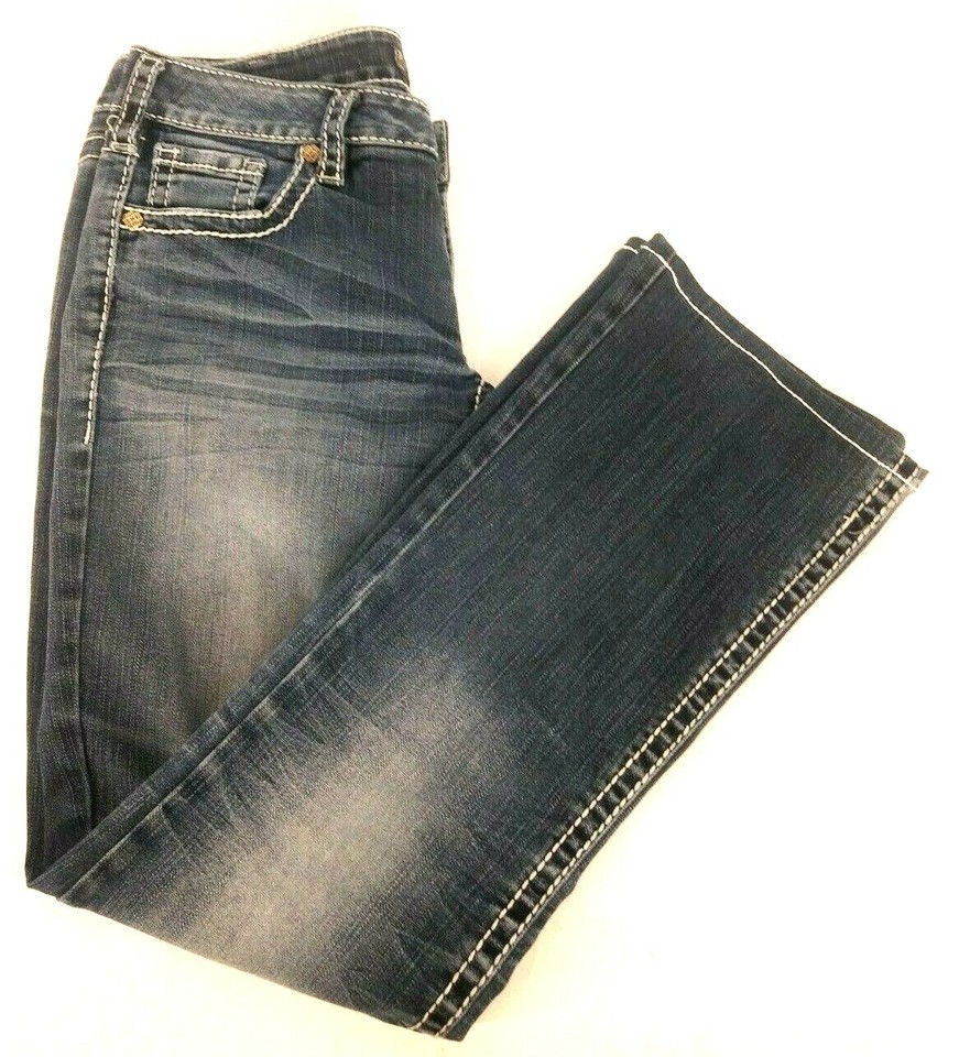 SILVER JEANS Aiko Womens Bootcut Denim Blue Jeans SIZE 30 Cotton
