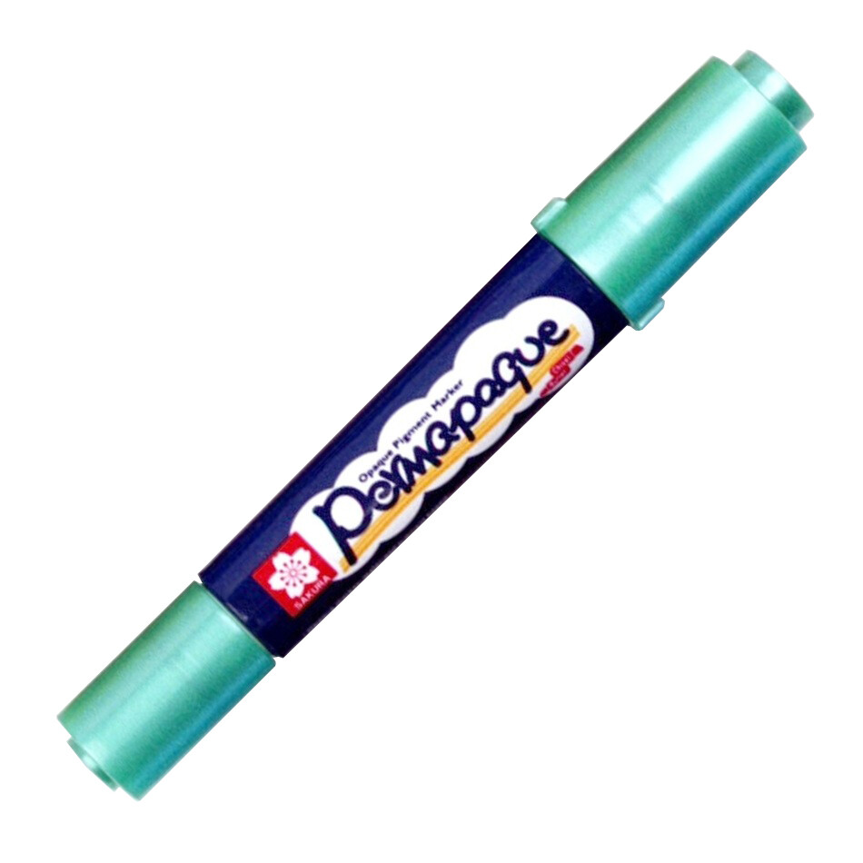 XZPK-T Sakura Permapaque Dual Point Opaque Pigment Marker, Chisel/Bullet Tips