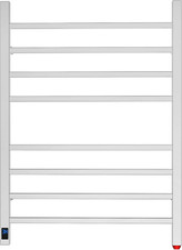 Electric Towel Warmer with Timer  Temperature Control - Wall-Mounted Rack