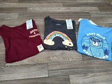 Back To School NWT Cat Jack Kids Long Sleeve Shirt Bundle Size 6/7