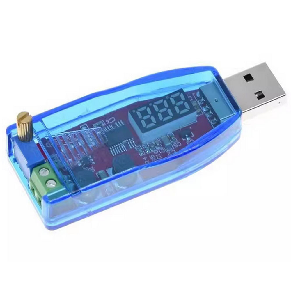 1PC Red DC 5V to 1-24V USB Step Up Down Power Supply Module Buck Boost Converter