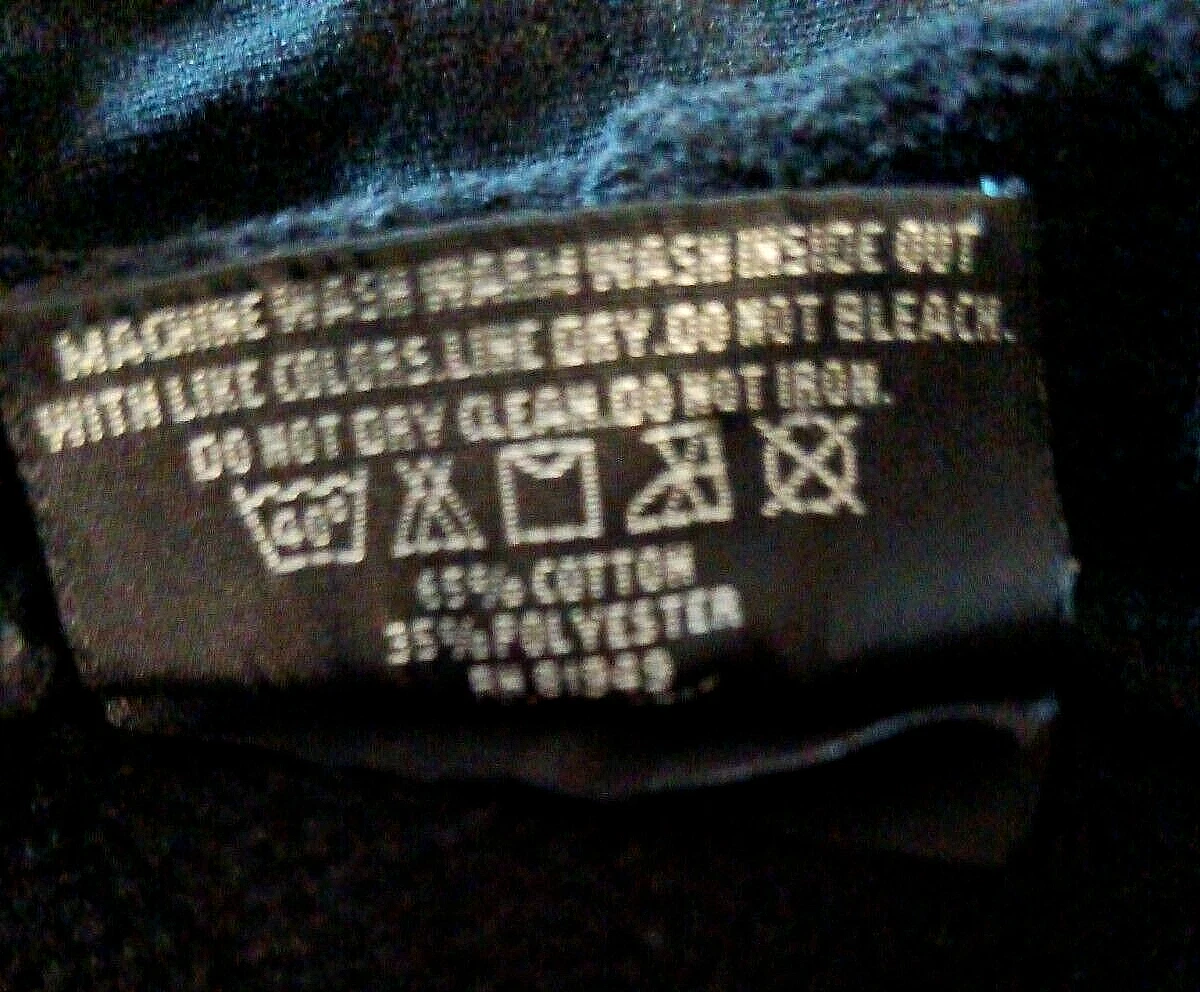 VETEMENTS Felpa con cappuccio autentica abbigliamento Space Jam Life grande pullover insetti neri