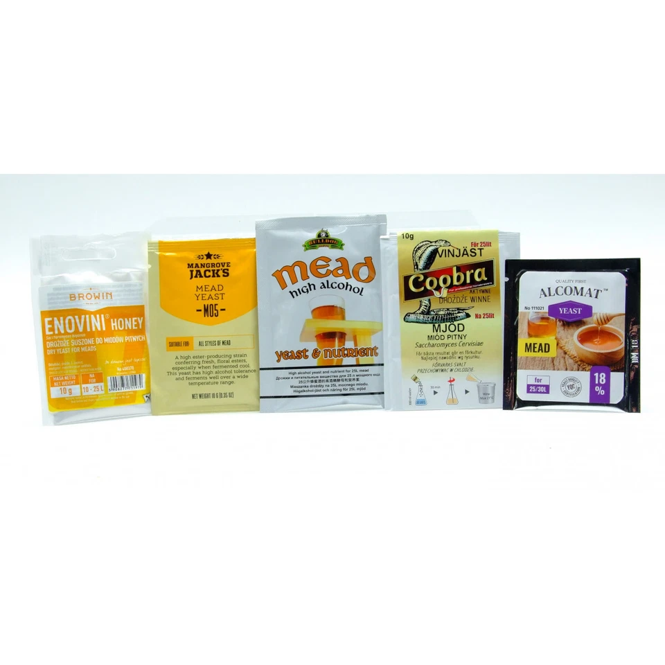 Levure de hydromel - Levure Mead, Levure sèche, Levure à vin, Levure de miel - Photo 1/1