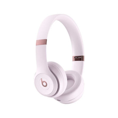 Beats Solo 4 True Wireless On-Ear Headphones - Cloud Pink | eBay
