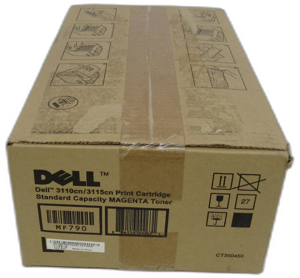 🖨️ Toner Dell MF790 CT350450 Magenta Original 4000 Pages 🎯 - Photo 1/1