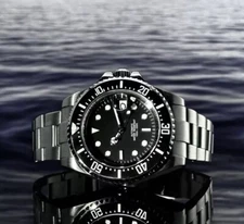 Custom 43mm “SD” Style Black Dive Mod Watch Limited Edition w/ NH35 Automatic